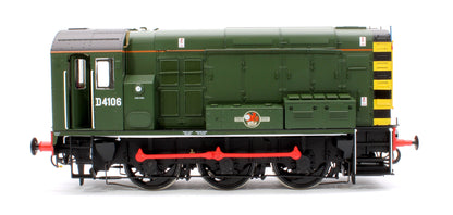 Class 09 D4106 BR Green (As Preserved) Diesel Shunter - DCC Sound