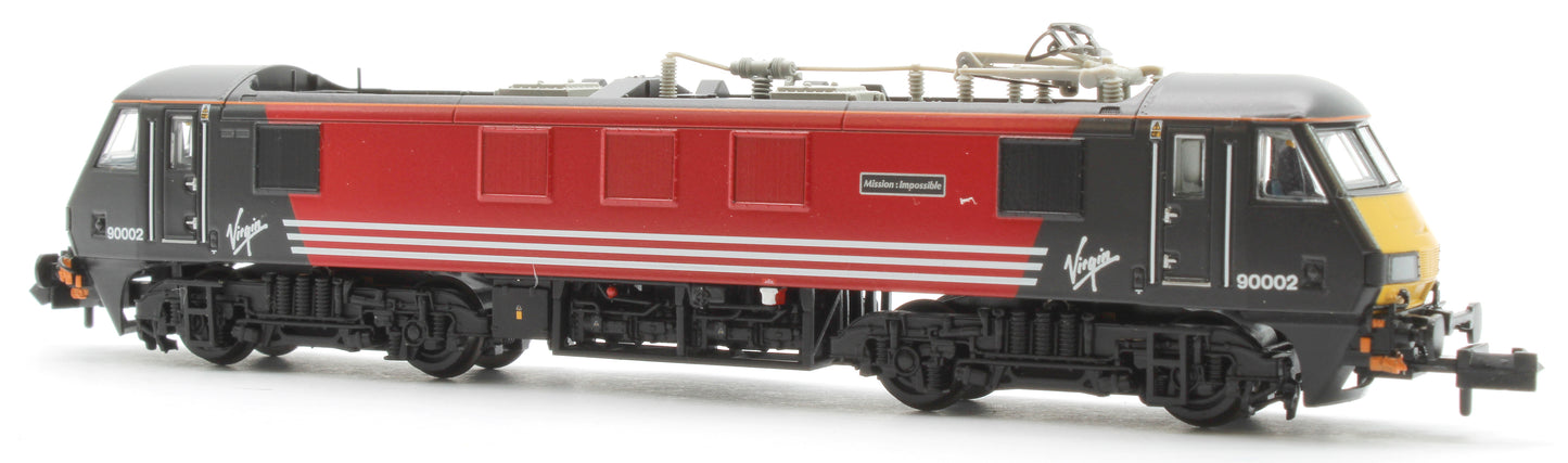 Class 90/0 90002 'Mission: Impossible' Virgin Trains (Original) Electric Locomotive - DCC Sound