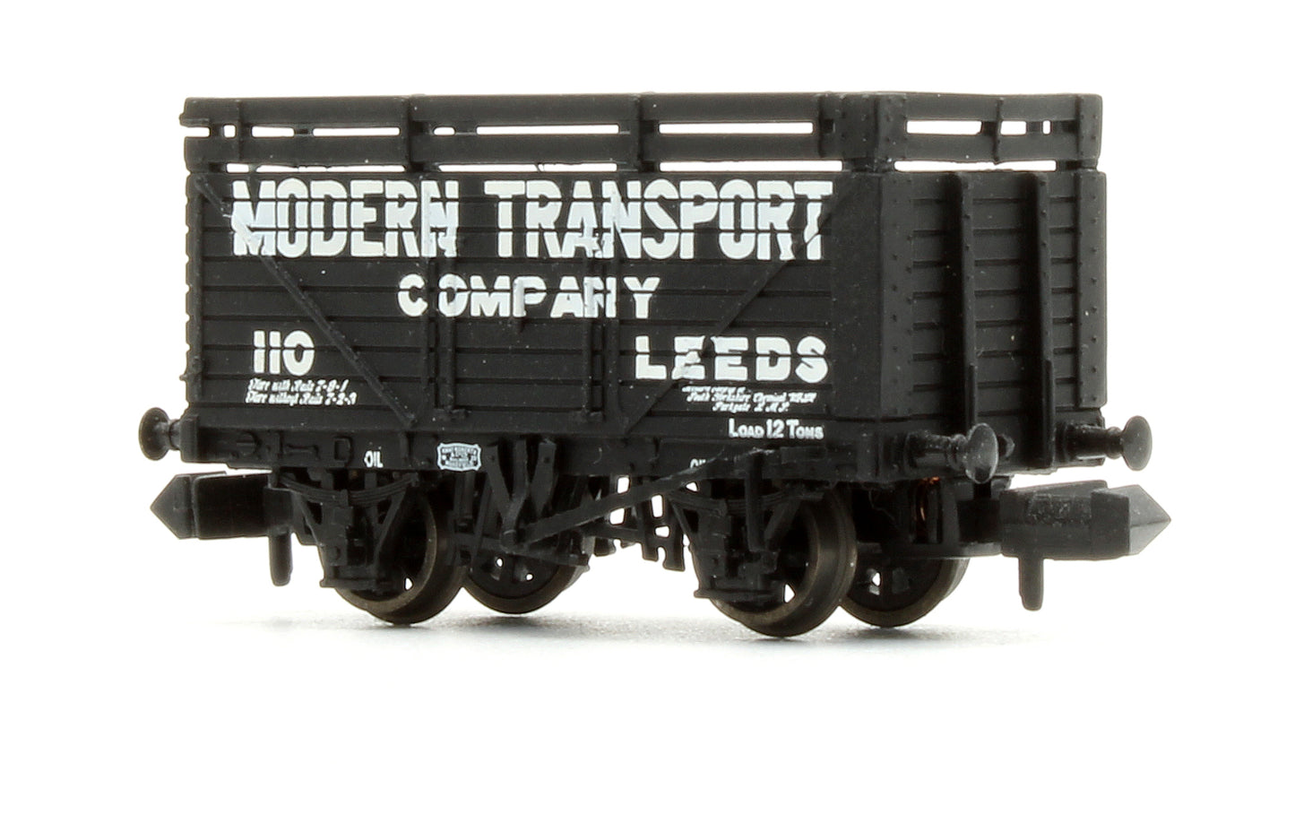 Pre-Owned 377-201 8 Plank Wagon with Coke Rail Modern Transport '110'