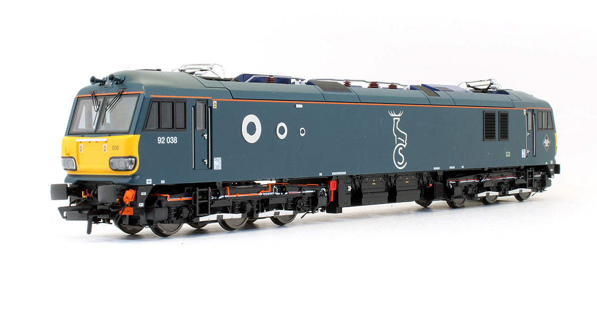 Pre-Owned Class 92038 Caledonian Sleeper Electric Locomotive - DCC Sound
