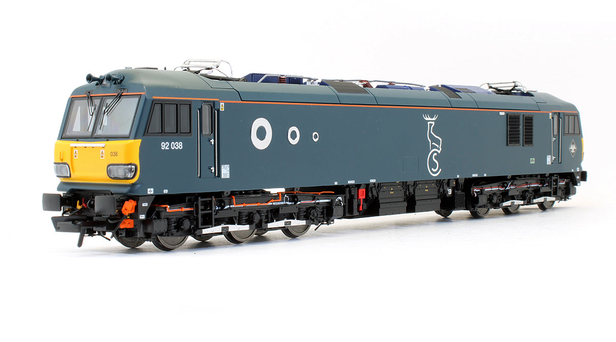 Pre-Owned Class 92038 Caledonian Sleeper Electric Locomotive - DCC Sound