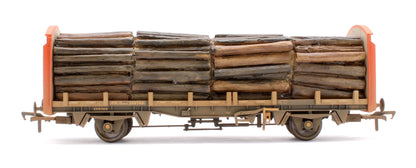 Pre-Owned 38-300A OTA Timber Carrier Wagon Railfreight With Lumber Load - Weathered