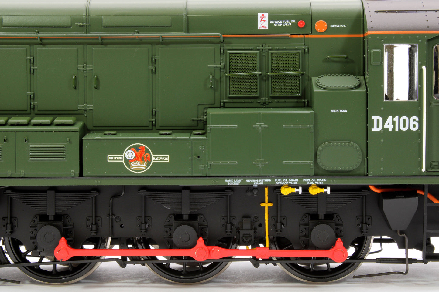 Class 09 D4106 BR Green (As Preserved) Diesel Shunter - DCC Sound