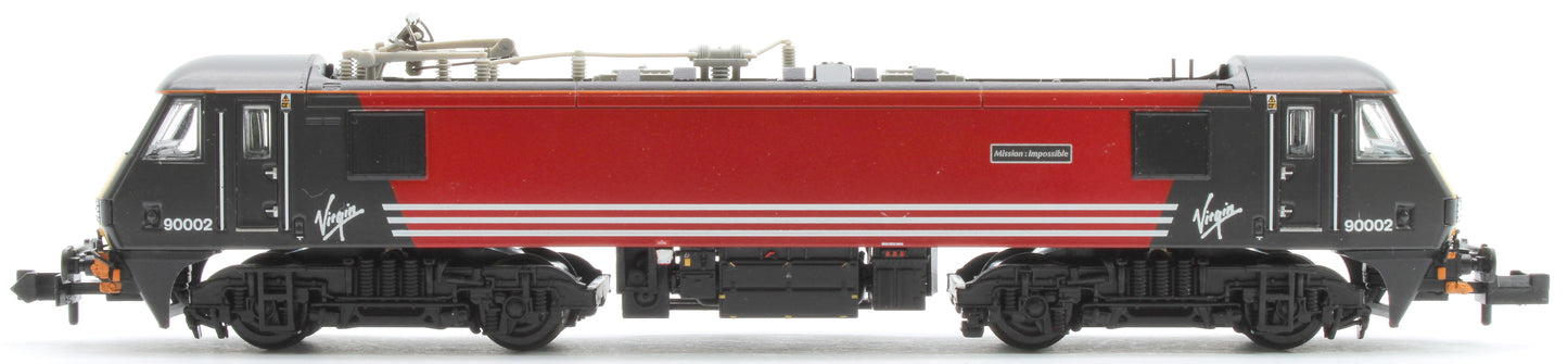 Class 90/0 90002 'Mission: Impossible' Virgin Trains (Original) Electric Locomotive - DCC Sound