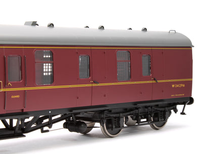 BR Mk1 Maroon BSK W34296 with Window Beading - DCC Fitted