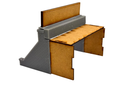 OO/HO Gauge Iron Bridge – Single Sided / Single Track