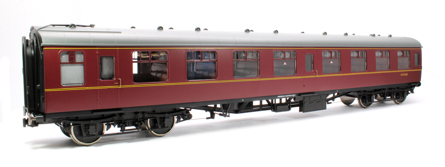 BR Mk1 Maroon SK E24218 with Window Beading - DCC Fitted