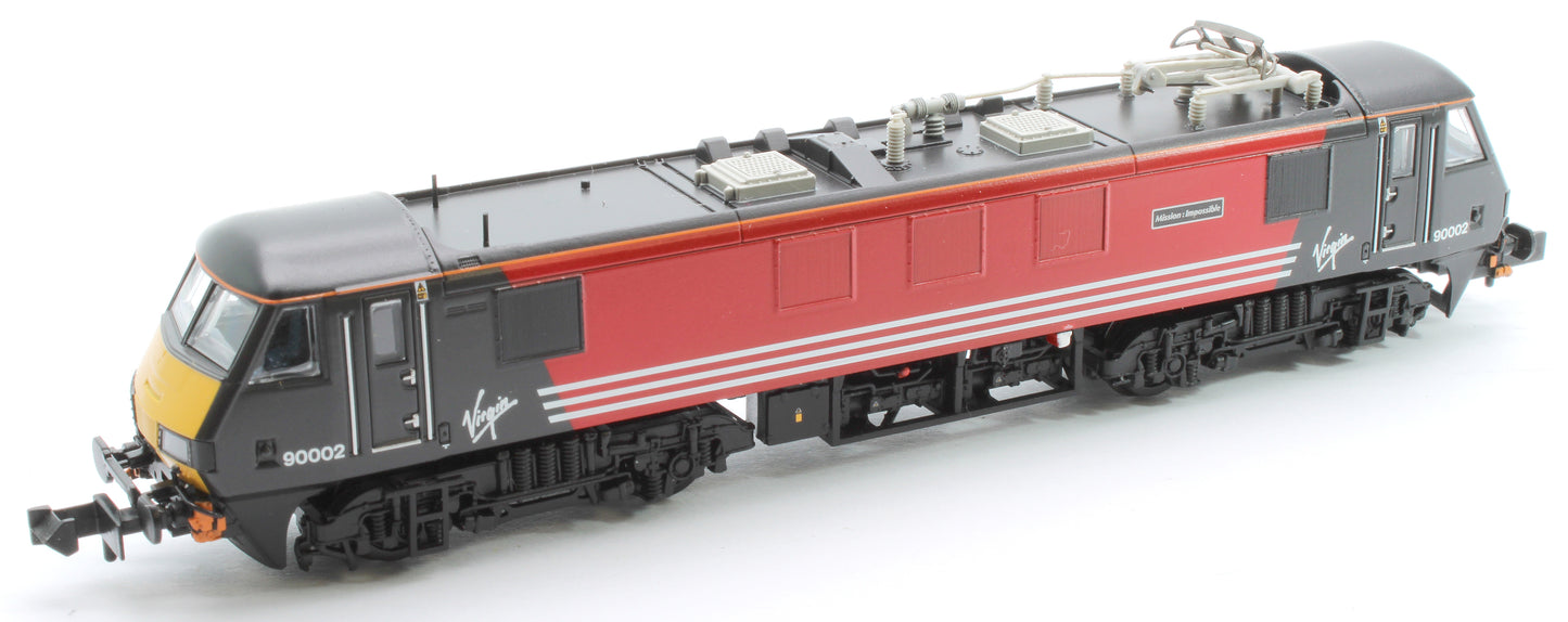 Class 90/0 90002 'Mission: Impossible' Virgin Trains (Original) Electric Locomotive - DCC Sound