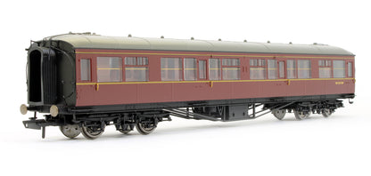 Pre-Owned BR Maroon Hawksworth 3rd Class Coach 'W1717W'