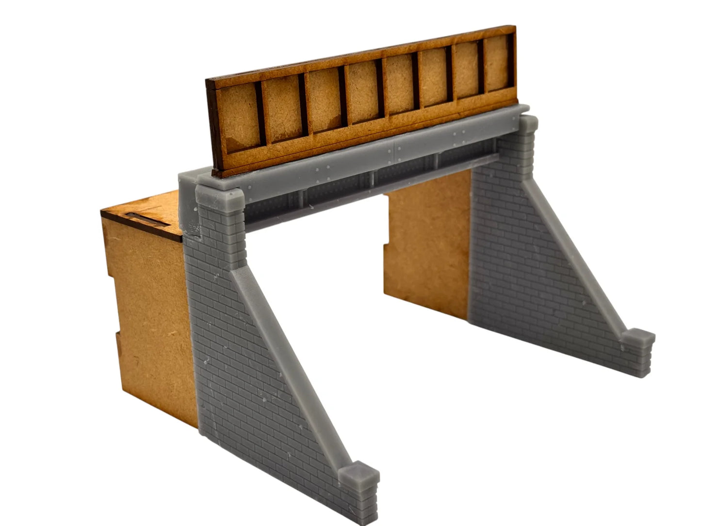 OO/HO Gauge Iron Bridge – Single Sided / Single Track