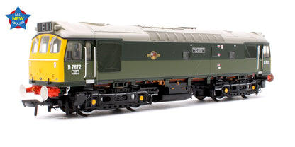 Pre-Owned Class 25/3 D7672 'Tamworth Castle' BR Two-Tone Green (Full Yellow Ends) Diesel Locomotive