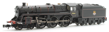 Pre-Owned BR Standard 5MT with BR1C Tender 73065 BR Lined Black (Early Emblem)