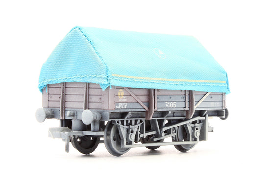 Pre-Owned 33-080B BR Bauxite China Clay Wagon With Hood B743378 - Weathered