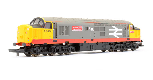 Pre-Owned Railfreight Redstripe Class 37506 'British Steel Skinningrove' Diesel Locomotive