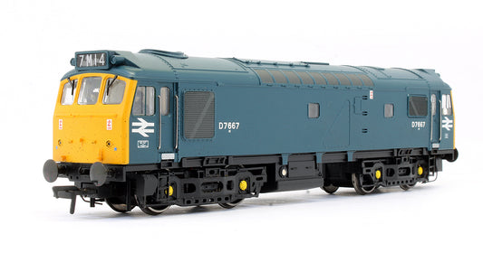 32-404 Pre-Owned BR Blue Class 25/3 'D7667' Diesel Locomotive