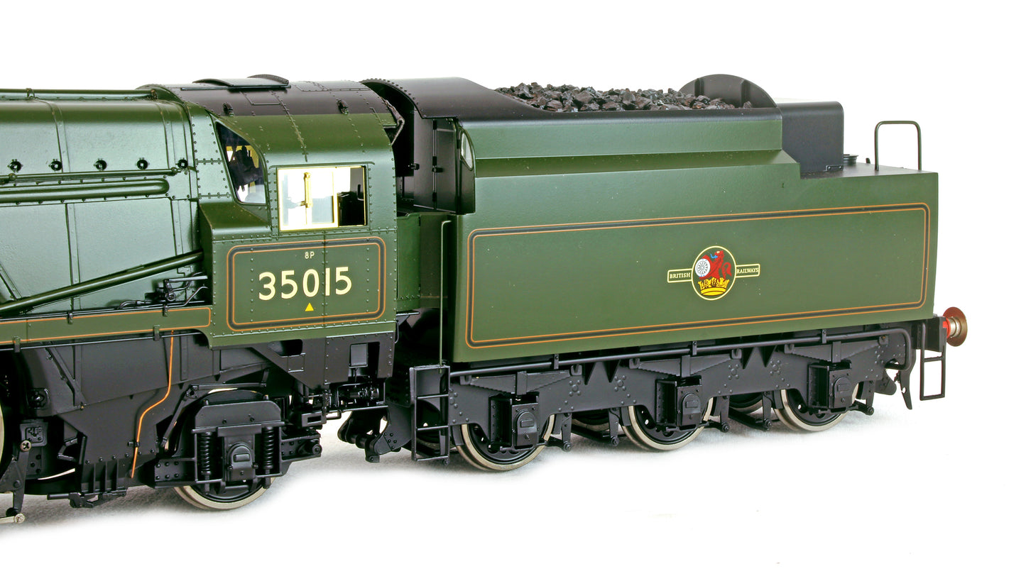 Pre-Owned BR Green Rebuilt 4-6-2 Merchant Navy 35015 'Rotterdam Lloyd' Steam Locomotive - DCC Sound