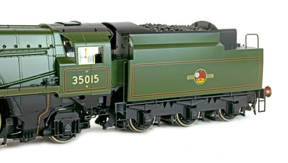 Pre-Owned BR Green Rebuilt 4-6-2 Merchant Navy 35015 'Rotterdam Lloyd' Steam Locomotive - DCC Sound