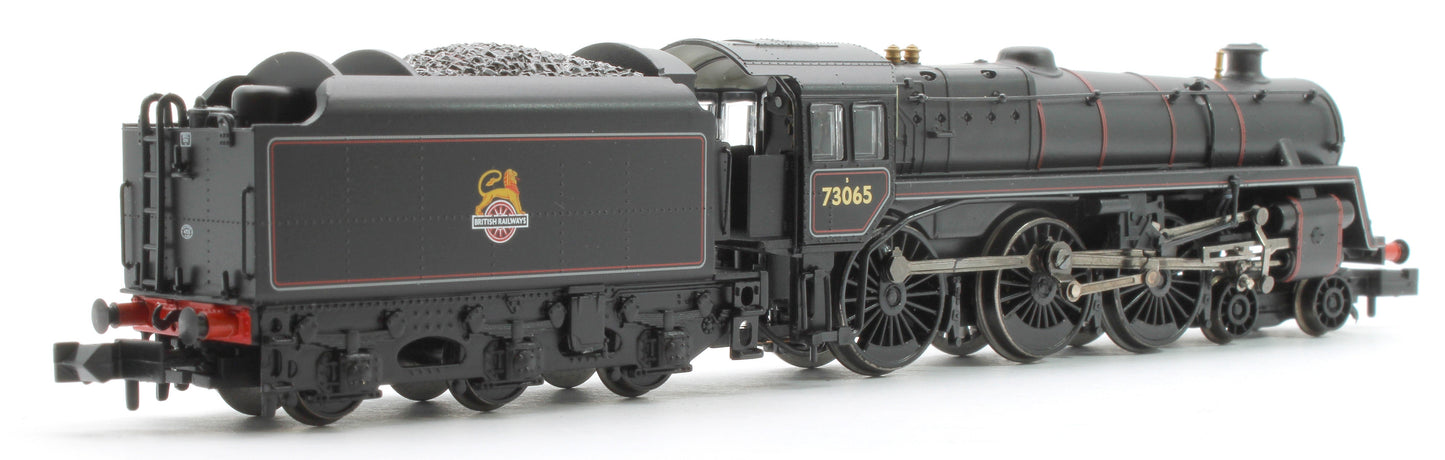 Pre-Owned BR Standard 5MT with BR1C Tender 73065 BR Lined Black (Early Emblem)