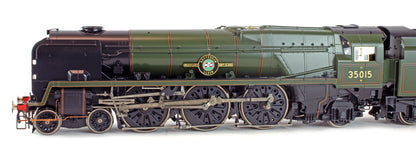Pre-Owned BR Green Rebuilt 4-6-2 Merchant Navy 35015 'Rotterdam Lloyd' Steam Locomotive - DCC Sound