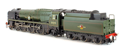 Pre-Owned BR Green Rebuilt 4-6-2 Merchant Navy 35015 'Rotterdam Lloyd' Steam Locomotive - DCC Sound