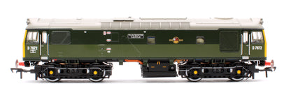 Class 25/3 D7672 'Tamworth Castle' BR Two-Tone Green (Full Yellow Ends) - DCC Sound Deluxe