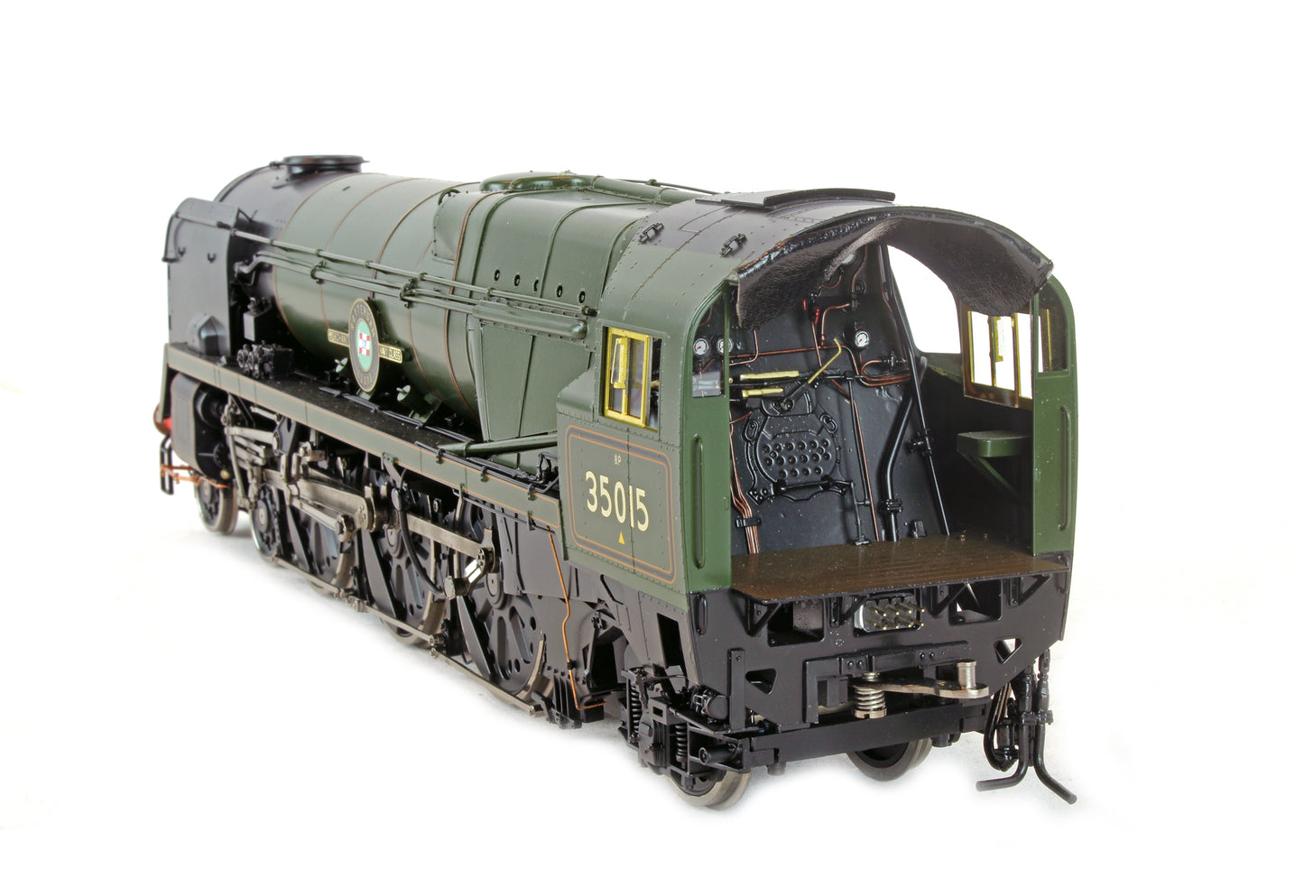 Pre-Owned BR Green Rebuilt 4-6-2 Merchant Navy 35015 'Rotterdam Lloyd' Steam Locomotive - DCC Sound