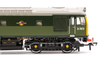 Class 25/3 D7672 'Tamworth Castle' BR Two-Tone Green (Full Yellow Ends) - DCC Sound