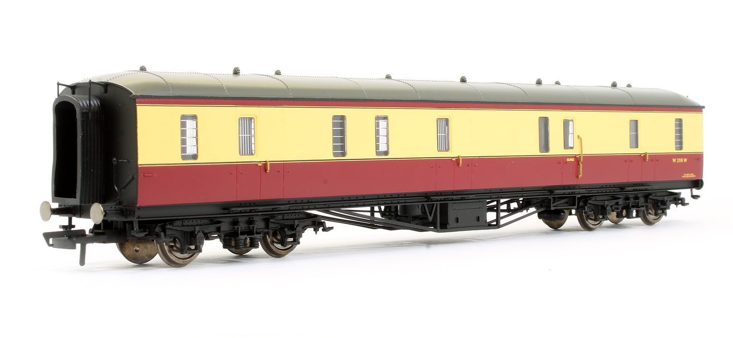 Pre-Owned BR Crimson & Cream Hawksworth Passenger Brake Coach 'W298W'