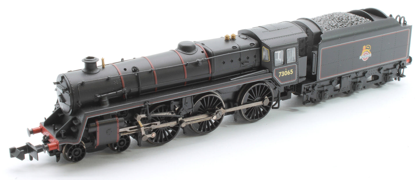Pre-Owned BR Standard 5MT with BR1C Tender 73065 BR Lined Black (Early Emblem)