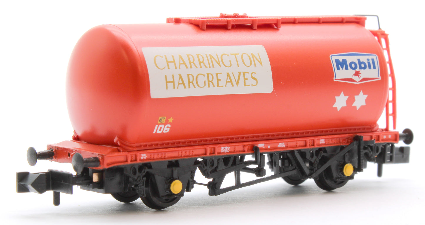 BR 45T Class B TTA Tank Wagon 'Charrington Hargreaves/Mobil' Red 106