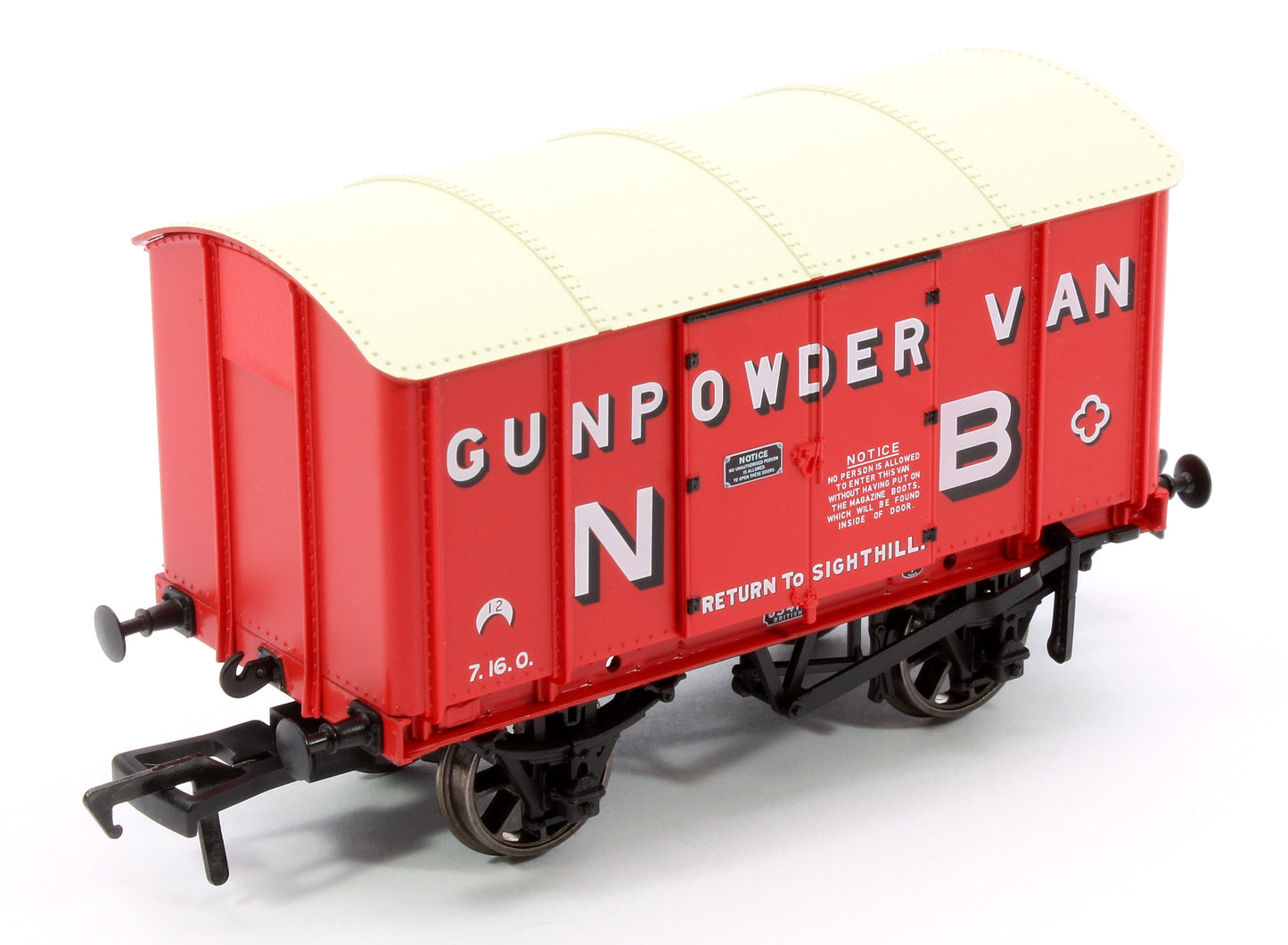 Pre-Owned GWR ‘Iron Mink’ Gunpowder Van North British Railway No. 65410