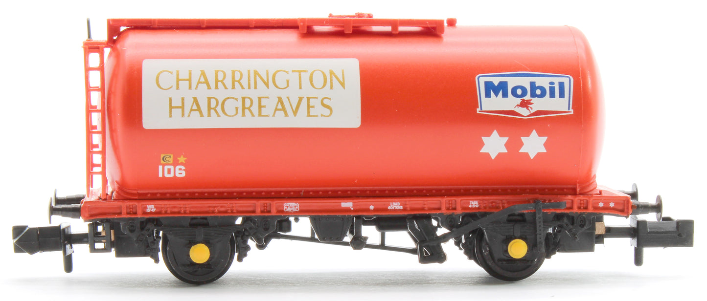 BR 45T Class B TTA Tank Wagon 'Charrington Hargreaves/Mobil' Red 106