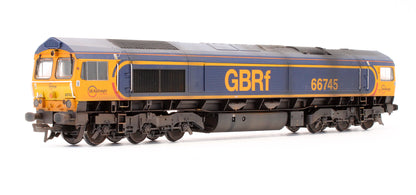 32-727X Pre-Owned Class 66745 GBRf Europorte 'Modern Railways' Diesel Locomotive - Custom Weathered - DCC Fitted