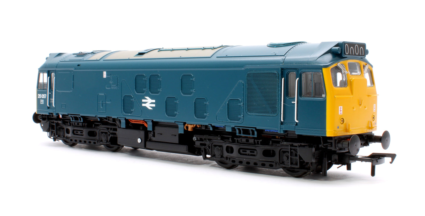 Class 25/1 25057 BR Blue Diesel Locomotive - DCC Sound