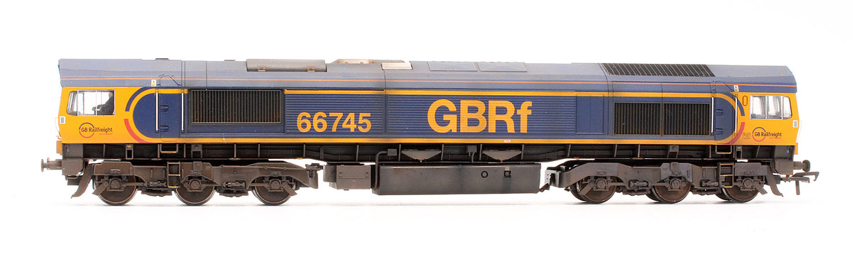 32-727X Pre-Owned Class 66745 GBRf Europorte 'Modern Railways' Diesel Locomotive - Custom Weathered - DCC Fitted