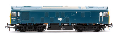 Class 25/1 25057 BR Blue Diesel Locomotive - DCC Sound