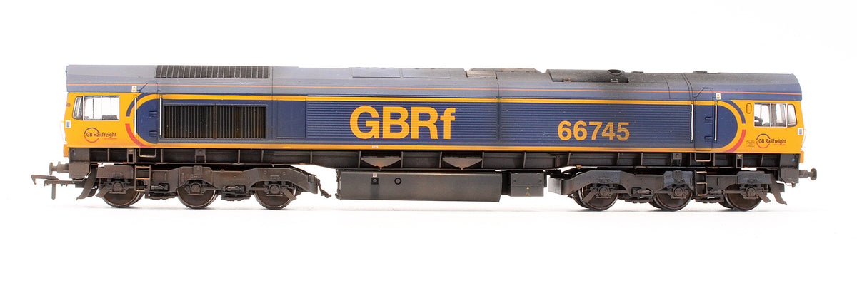 32-727X Pre-Owned Class 66745 GBRf Europorte 'Modern Railways' Diesel Locomotive - Custom Weathered - DCC Fitted