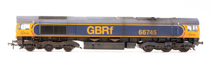 32-727X Pre-Owned Class 66745 GBRf Europorte 'Modern Railways' Diesel Locomotive - Custom Weathered - DCC Fitted
