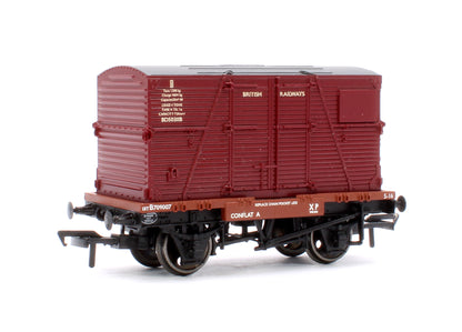 Pre-Owned 13T Conflat BR Crimson with BD Container No.B709007
