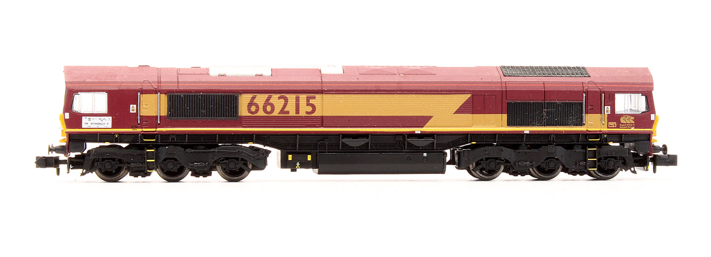 Pre-Owned ND-066A Class 66215 EWS (Euro) Diesel Locomotive