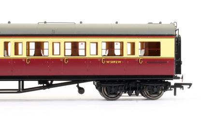 Pre-Owned R4686 BR Crimson & Cream Collett Corridor Brake 3rd (LH) Coach 'W5092W'