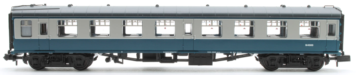 BR Mk1 TSO Tourist Second Open BR Blue & Grey No.4966