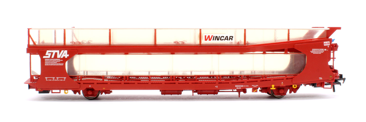 Pre-Owned IPA Twin Double Deck Car Transporter STVA Red