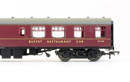 Pre-Owned R4971 BR Maroon MK1 Restaurant Buffet Coach 'W1739'