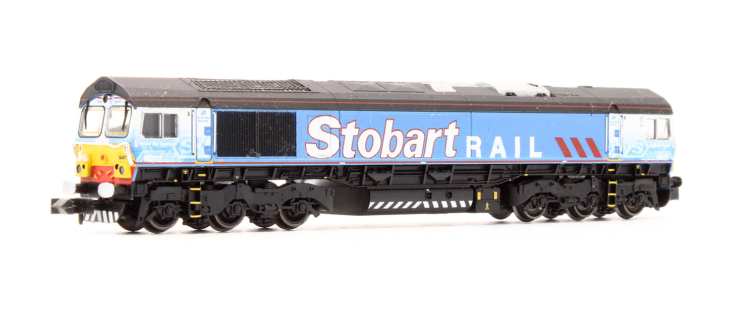Pre-Owned ND-067 Stobart Class 66411 'Eddie The Engine' Diesel Locomotive
