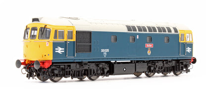 Pre-Owned 3441 Class 33025 'Sultan' BR Blue Diesel Locomotive