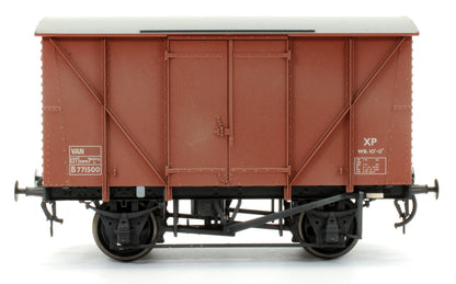 Pre-Owned BR Standard Plywood Van Diagram 213 Bauxite B771500 - Custom Weathered