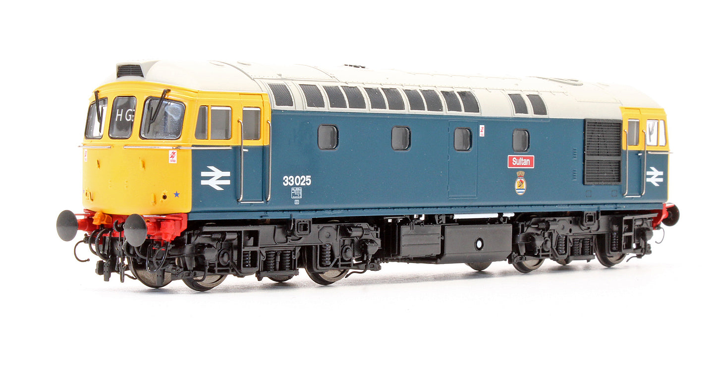 Pre-Owned 3441 Class 33025 'Sultan' BR Blue Diesel Locomotive