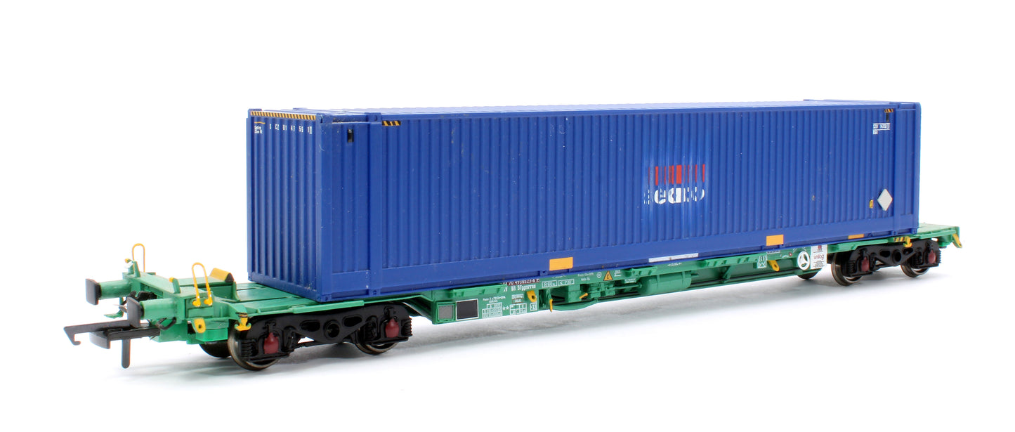 Pre-Owned 37-302 Intermodal Bogie Wagon With 45ft Swap Body Containers 'GE SEACO'