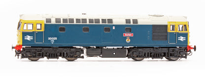 Pre-Owned 3441 Class 33025 'Sultan' BR Blue Diesel Locomotive